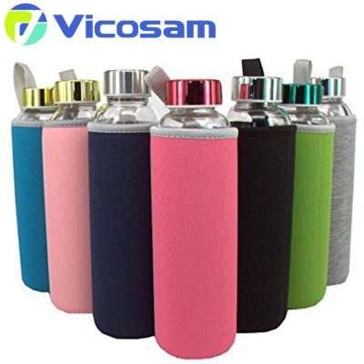 Protection Insulation neoprene water bottle sleeve with different color hot sale at Waimaotong