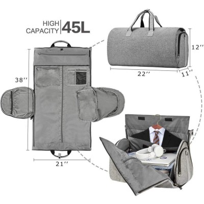 Double Use Garment Duffel Suit Cover Bag hot sale with small order quantity for wholesale price